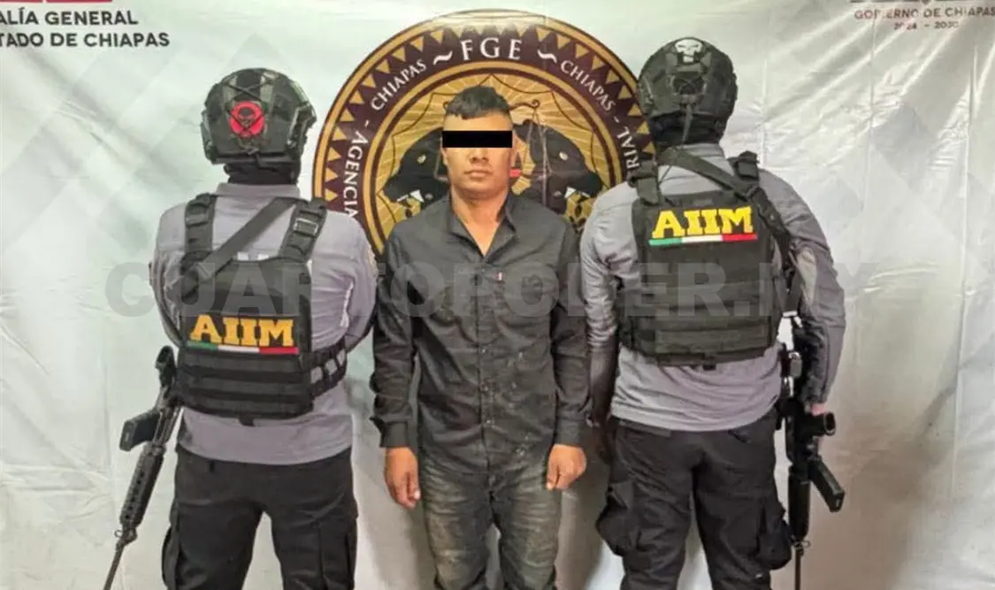 Rafael “N” es el segundo responsable aprehendido por el delito cometido en agravio de una adolescente de 12 años. CP