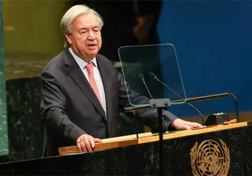 Guterres pide que la IA sea regulada con controles