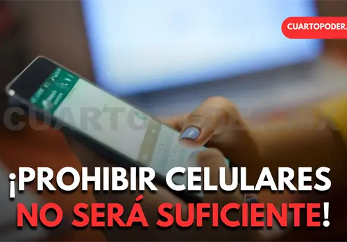 Regular uso del celular tambi&eacute;n es de la sociedad