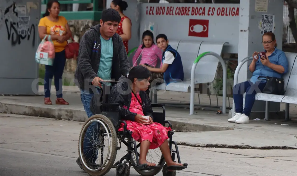 La población con discapacidad aumentó en 2025. Daniel Oropeza / CP