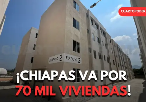 Avanza la meta de 70 mil viviendas en el estado