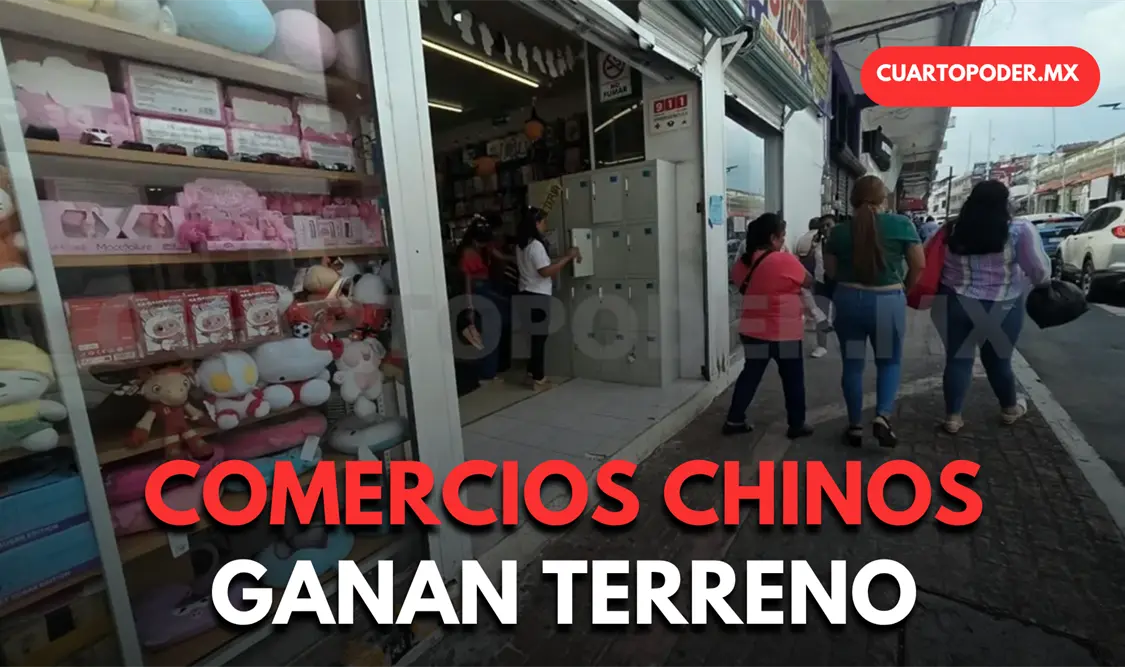 Comercios chinos invaden el centro y las plazas