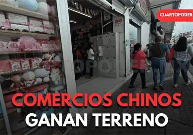 Comercios chinos invaden el centro y las plazas