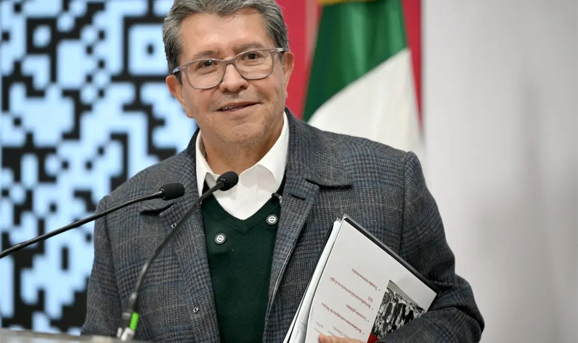 Ricardo Monreal, coordinador de Morena en la Cámara de Diputados. Cortesía