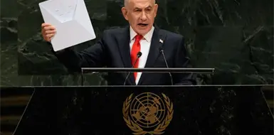 Netanyahu a la ONU: Quien dej&oacute; el aula es un cobarde