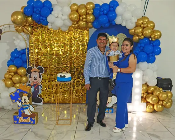 Un año de amor y sonrisas