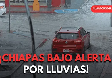 Alerta en 15 regiones por lluvias intensas