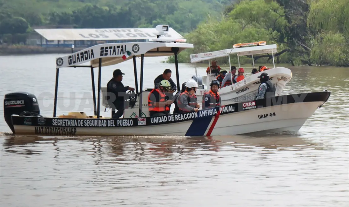 Los equipos de emergencia reanudaron la búsqueda desde el embarcadero Cahuaré. Diego Pérez / CP
