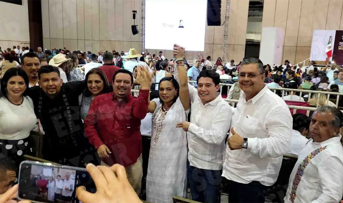 Beatriz Mojica destaca diálogo con exaspirantes en Guerrero. Cortesía
