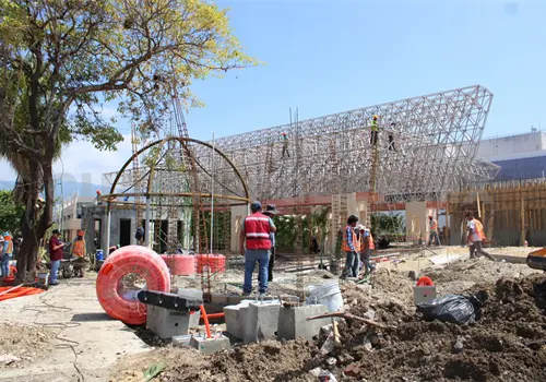 Supera el 80 % avance del parque Bonampak