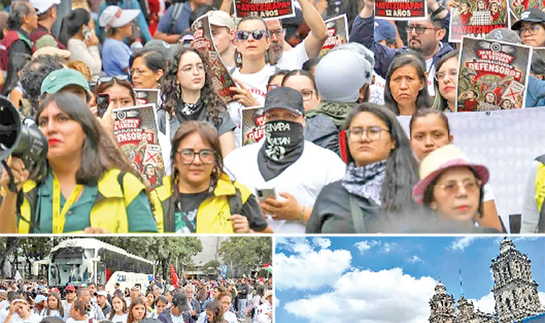 Marchan por 12 aniversario de noche de Iguala