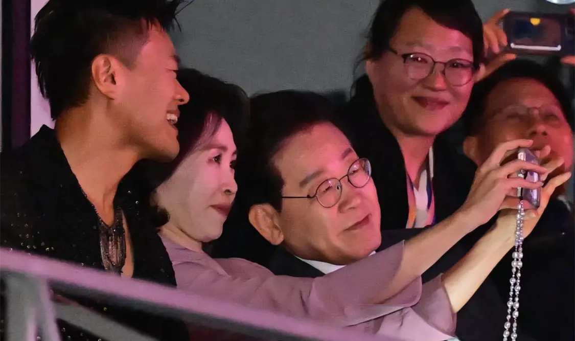 Lee Jae Myung asistió a la Expo K-Pop México. Cortesía