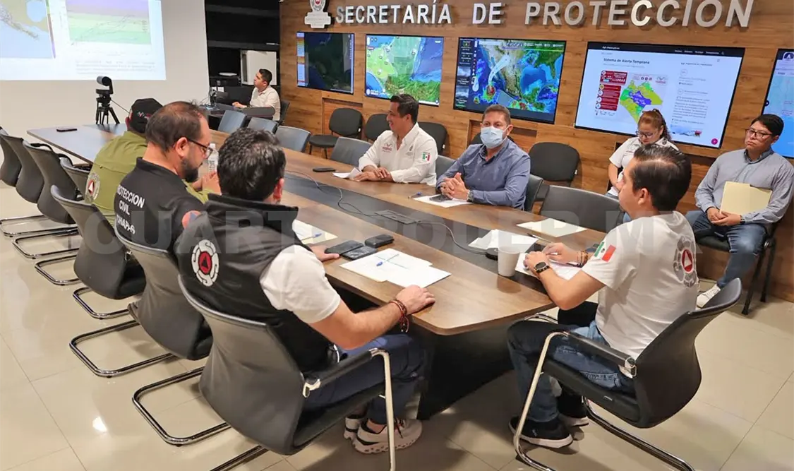 Realizaron la quinta Sesión Ordinaria del Comité Estatal de Emergencias. Cortesía