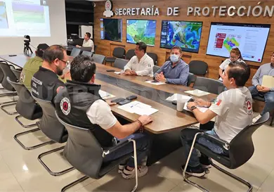 Fortalece PC vigilancia ante lluvias intensas