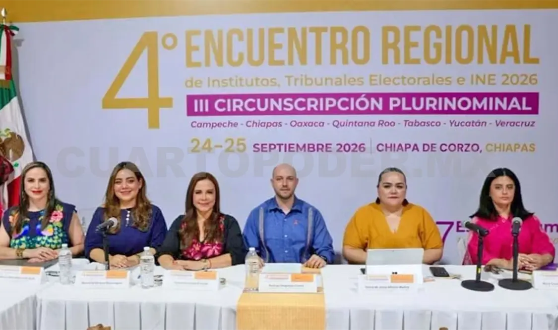 Se llevó a cabo el Cuarto Encuentro Regional del TEPJF. Cortesía