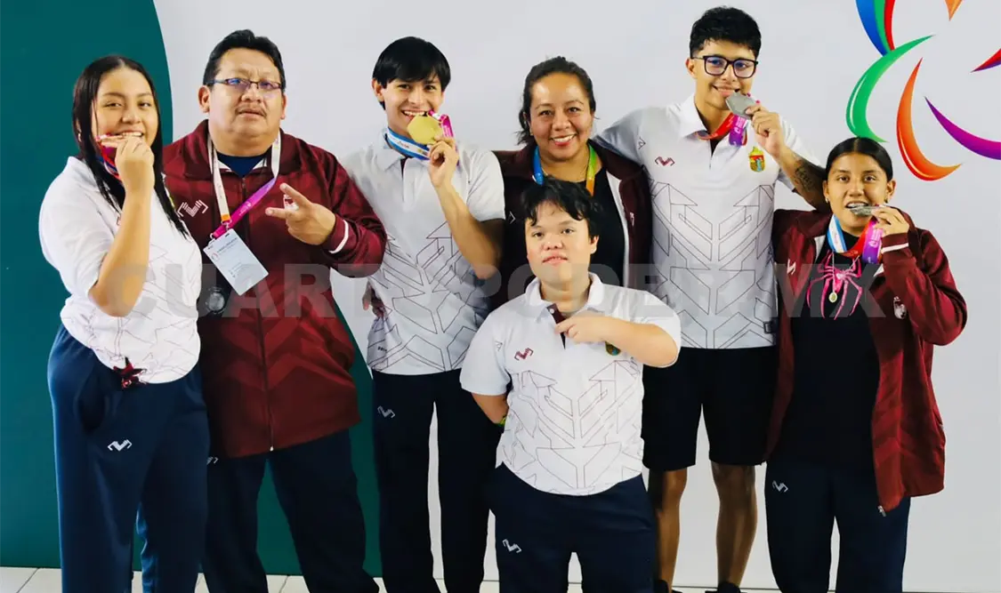 Los atletas chiapanecos subieron al podio durante las primeras jornadas de la Paralimpiada Nacional Conade 2026, con una cosecha de nueve medallas. Cortesía