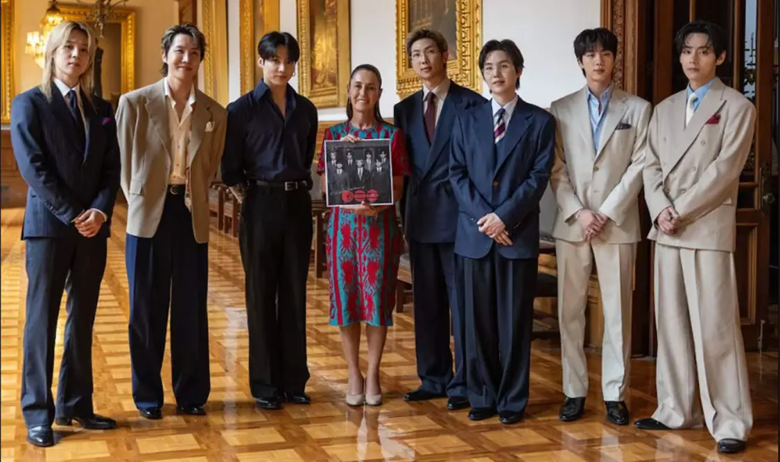 Sheinbaum confirma regreso de BTS