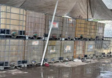 Aseguran 20 mil 900 litros de combustible