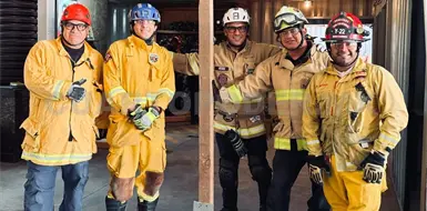 Participan bomberos en congreso internacional