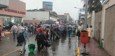 Parte caravana de migrantes de Tapachula Parte caravana de migrantes de Tapachula