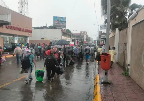 Parte caravana de migrantes de Tapachula Parte caravana de migrantes de Tapachula
