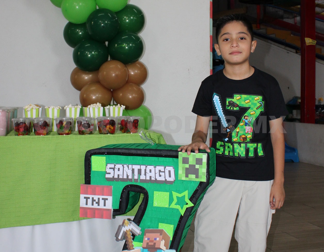 El pequeño Santiago cumple 7 años