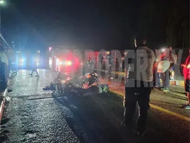 Muere al accidentarse en puente internacional