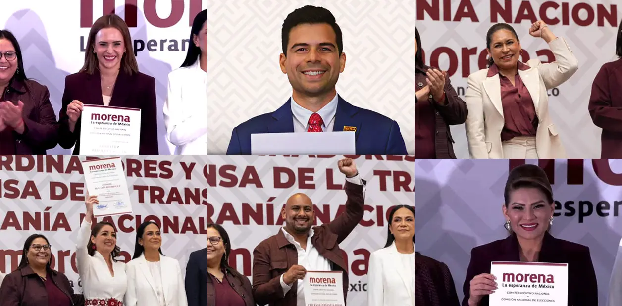 Anuncia Morena a seis coordinadores estatales