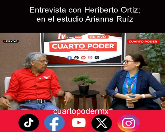 Entrevista con Heriberto Ortiz; en el estudio Arianna Ruíz Entrevista con Heriberto Ortiz; en el estudio Arianna Ruíz