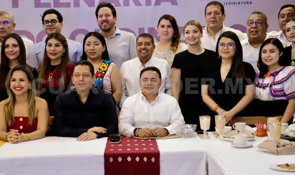 Moreno Guillén reconoció los trabajos que se realizan desde el Poder Legislativo que abonan al desarrollo de la sociedad. CP