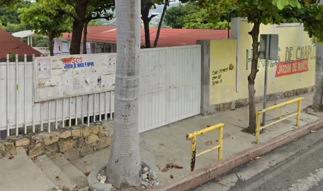 Acusan irregularidades del Jardín de Niños Héroes de Chapultepec. CP