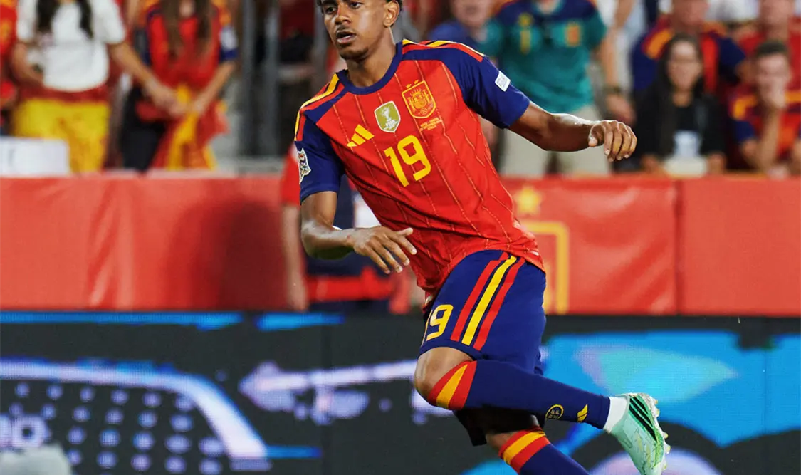 El jugador Lamine Yamal se lució con un doblete ante Croacia para ganar el partido. Agencias