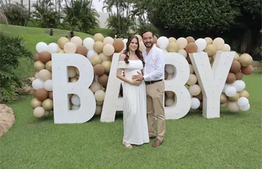 Gender reveal en familia