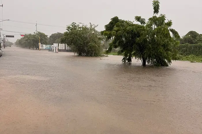 En las próximas horas, Rachel ocasionará lluvias intensas, de 75 a 150 milímetros. Cortesía