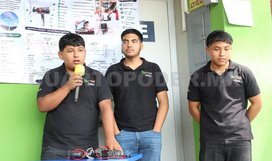 Los estudiantes dijeron que con sus maestros han conocido varias fuentes de energías renovables. Daniel Oropeza / CP