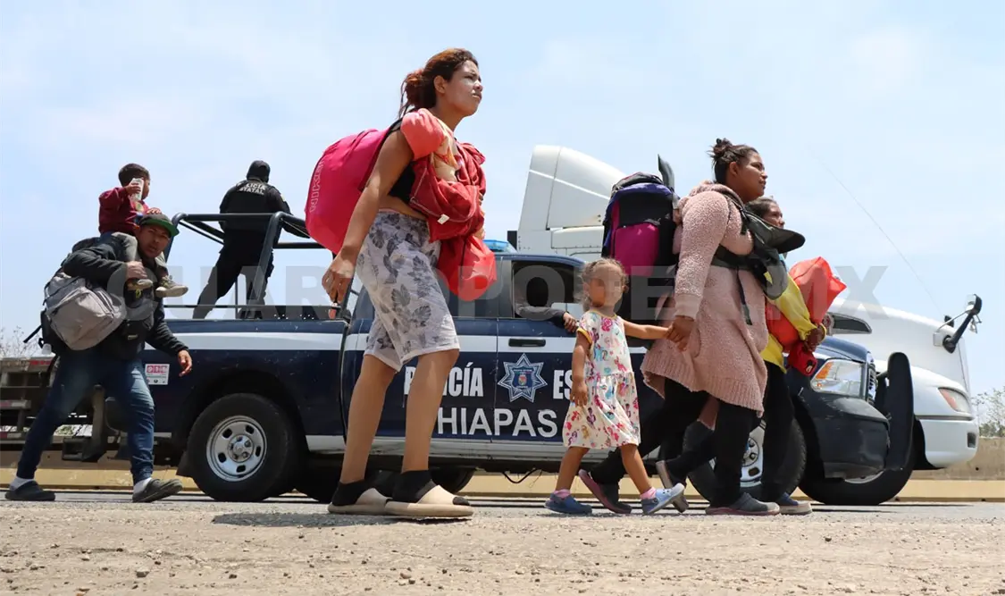 Muchos migrantes atravesaron entre 4 y 7 países para llegar a México en búsqueda de una nueva oportunidad. (Foto: Diego Pérez)
