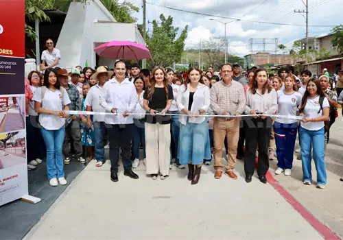 Valeria Rosales inaugura Senderos Seguros Valeria Rosales inaugura Senderos Seguros