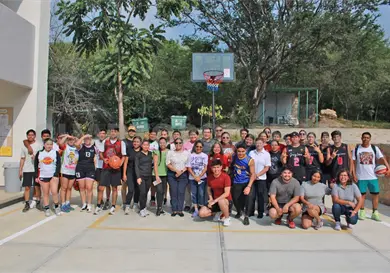 Impulsan convivencia con Basquetbol Impulsan convivencia con Basquetbol
