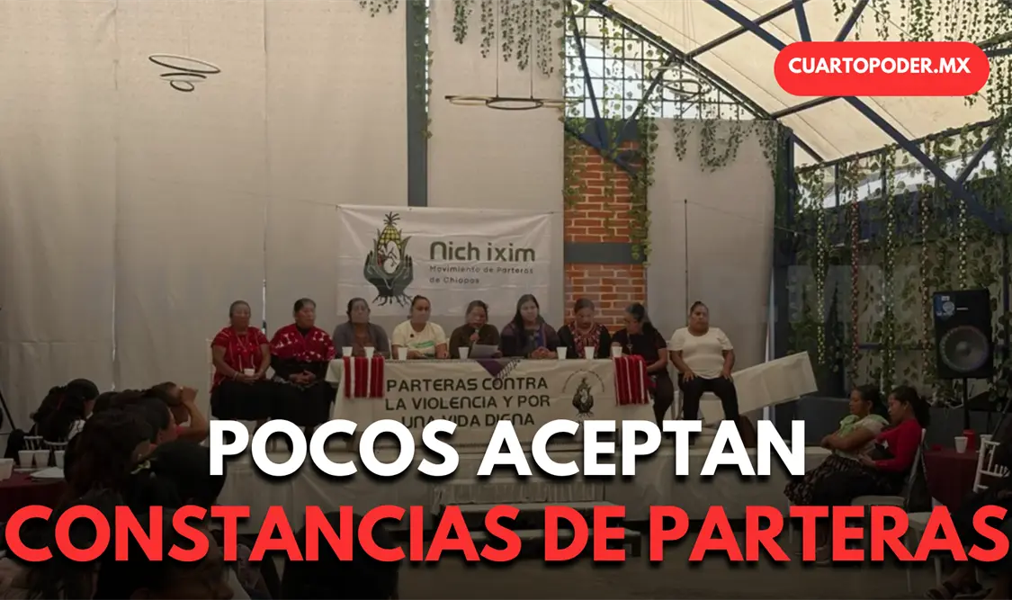 Solo 13 municipios aceptan constancias de parteras