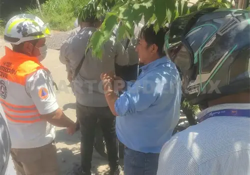 Impacta a motorista veh&iacute;culo que escapa