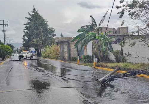Tromba deja daños en viviendas e infraestructura Tromba deja daños en viviendas e infraestructura