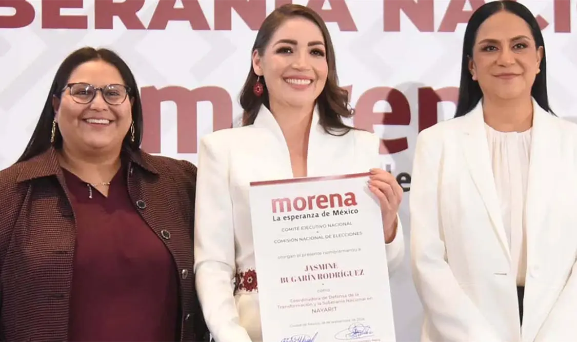 María Bugarín Rodríguez aseguró que renunció a su nacionalidad estadounidense en 2018. Cortesía
