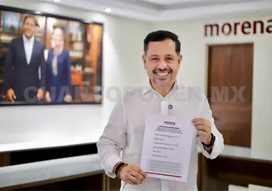 Mario Guillén Guillén se registra para proceso interno Mario Guillén Guillén se registra para proceso interno