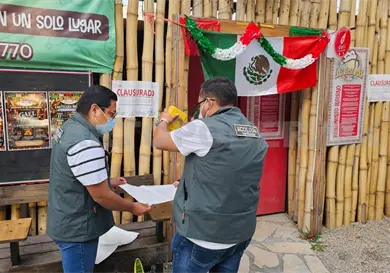 Fallan a favor de bar clausurado