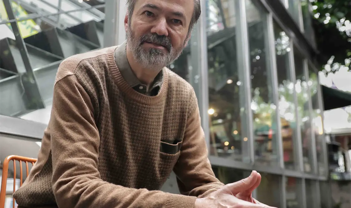 El escritor Juan Villoro ha sido reconocido con muchos premios literarios. Cortesía