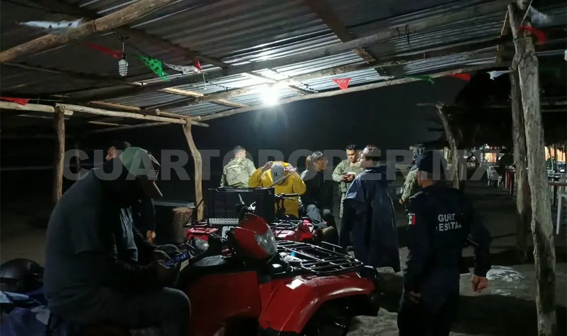 Durante el operativo se realizaron recorridos de inspección y vigilancia en la zona del santuario. Cortesía