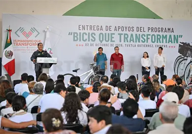 ERA entrega apoyos de Bicis que Transforman ERA entrega apoyos de Bicis que Transforman