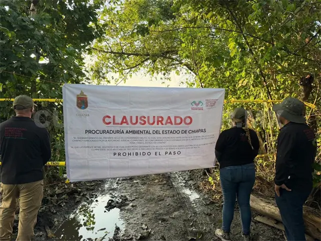Clausuran basurero clandestino en Tapachula