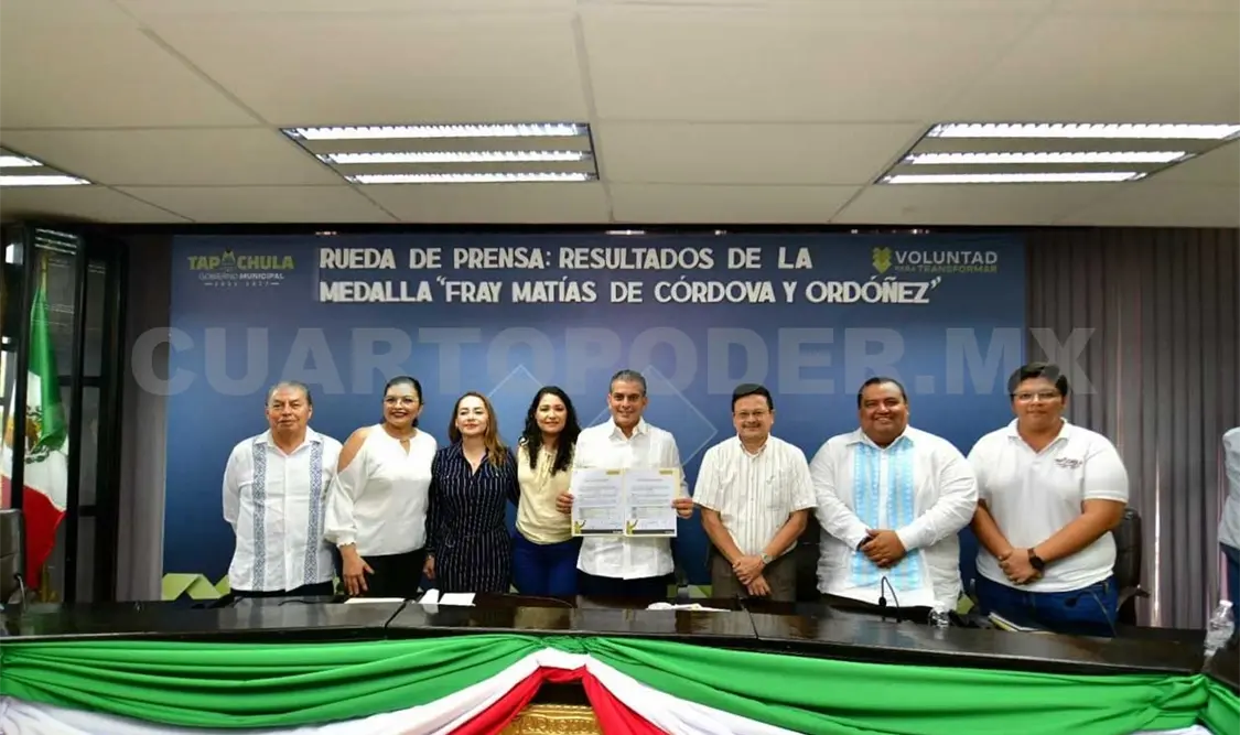 Es un distintivo que reconocen las aportaciones de quienes han contribuido al desarrollo de Tapachula. Cortesía