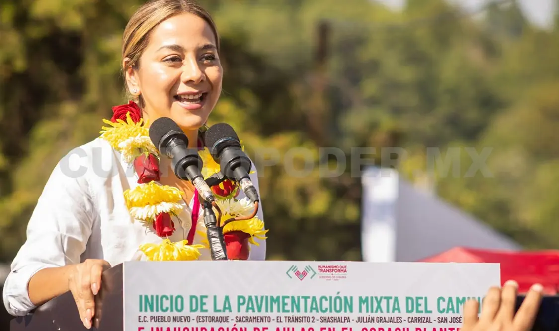 La funcionaria estatal explicó que realizó una revisión de las fuentes de financiamiento. CP